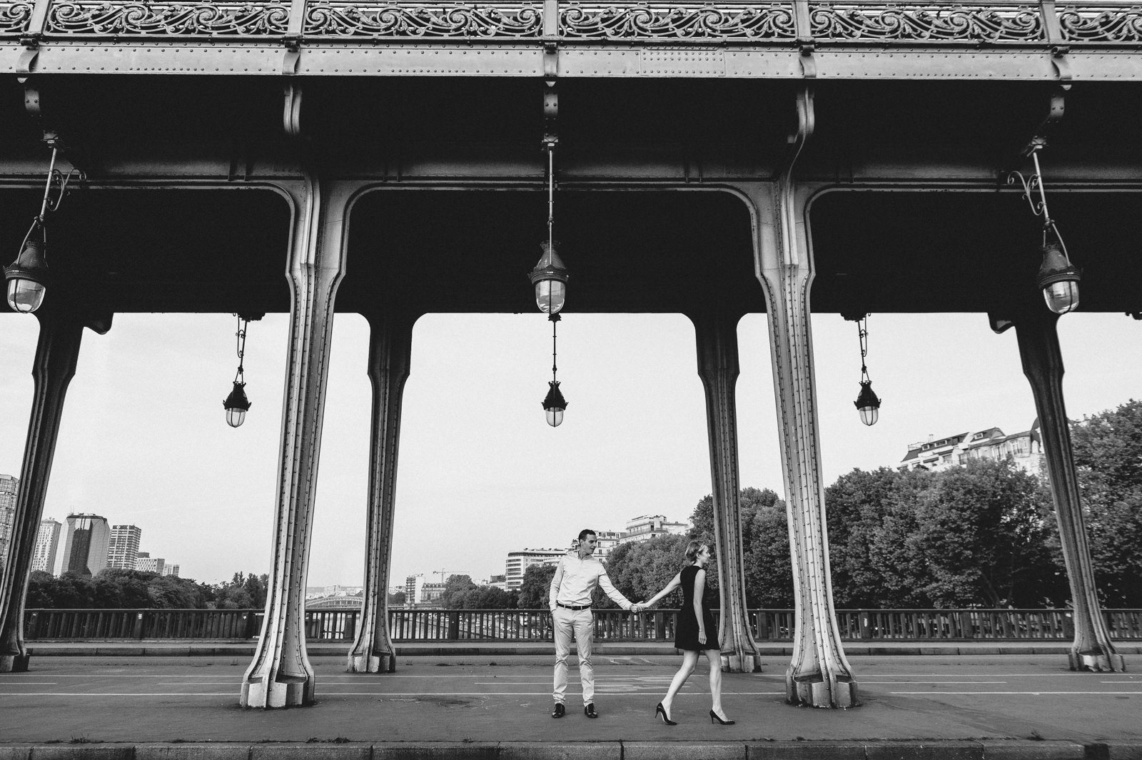 photo de couple à Paris