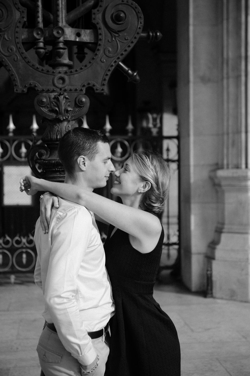 photo de couple à Paris