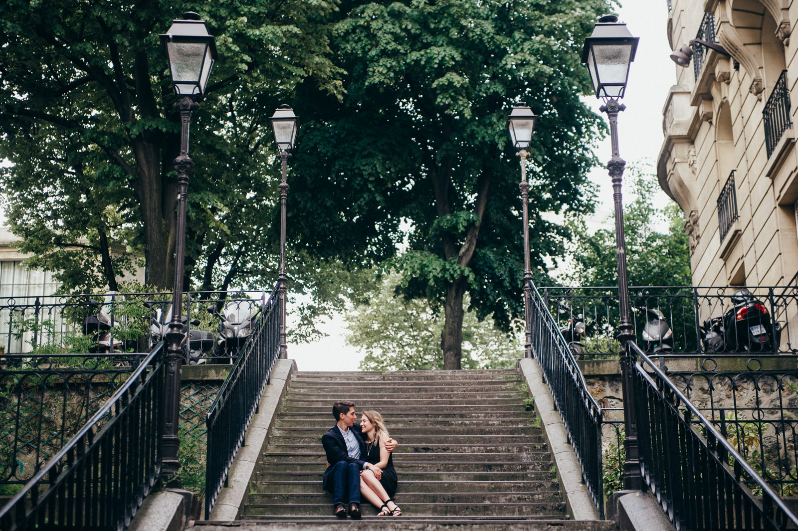 photo de couple à Paris