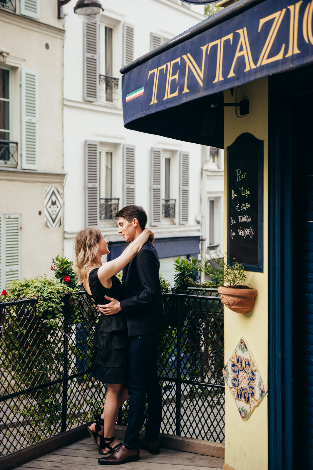 photo de couple à Paris