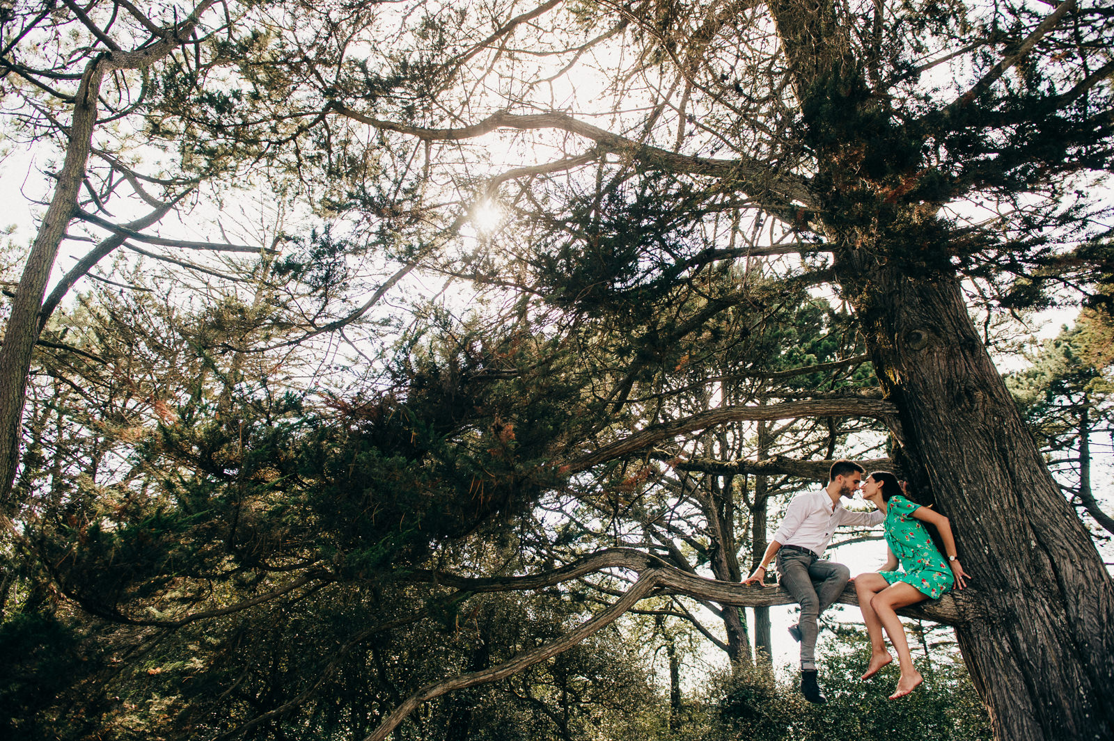 couple sur la plage photo noirmoutier