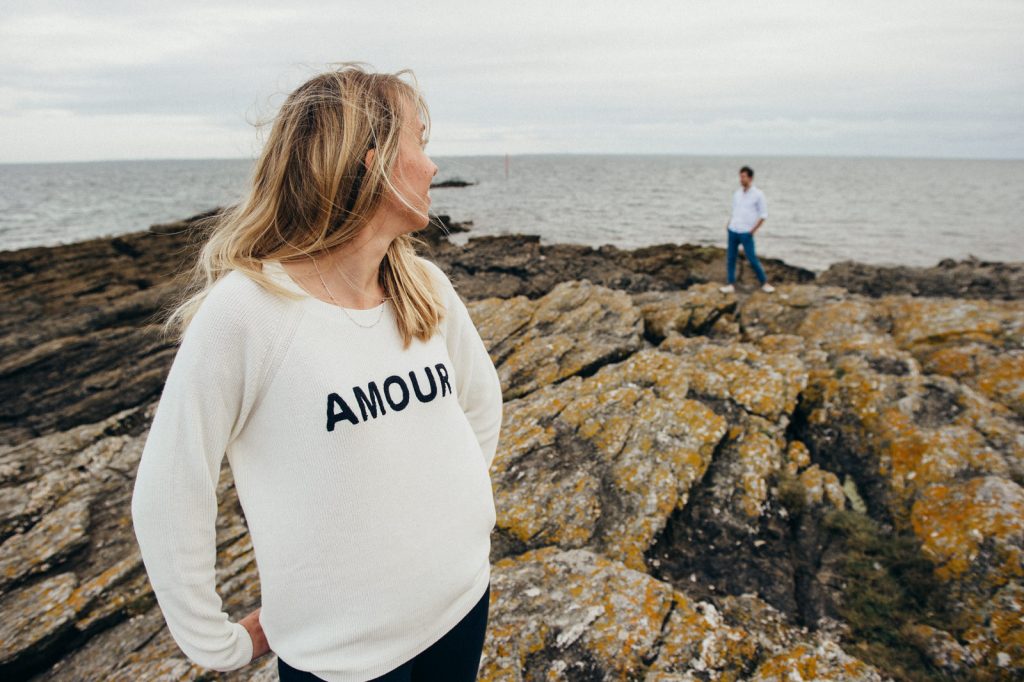 photo de couple seanace engagement