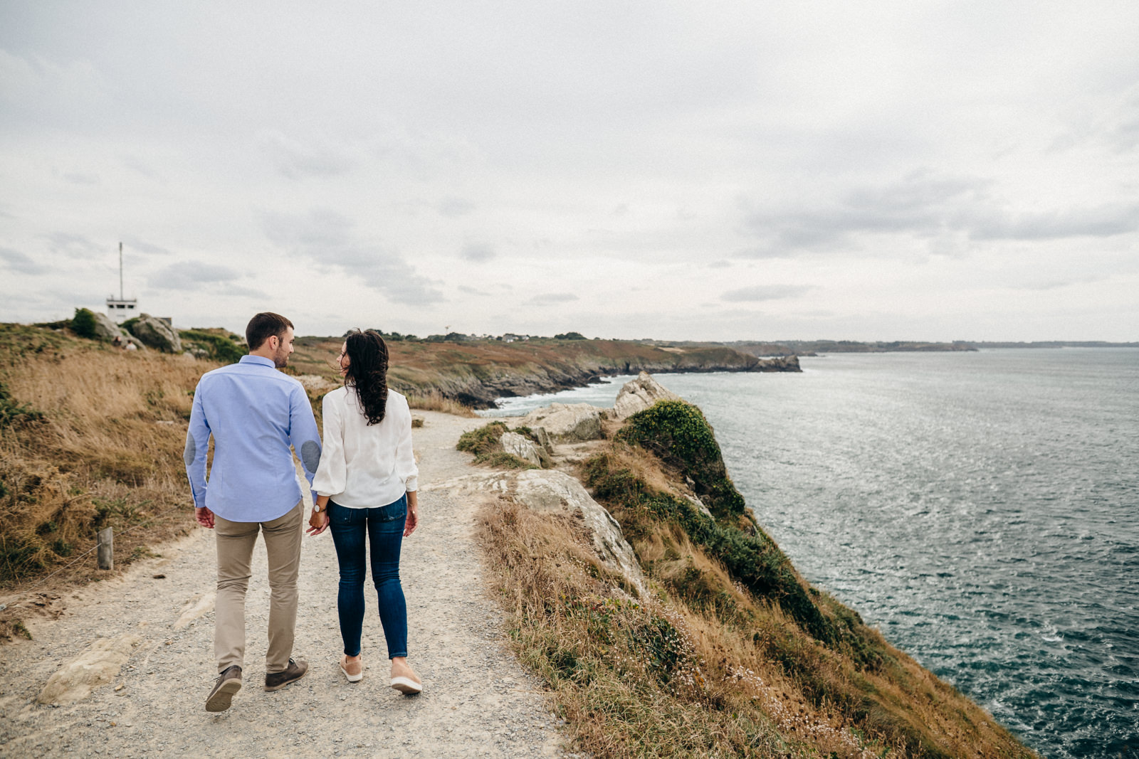 photo de couple à la plage