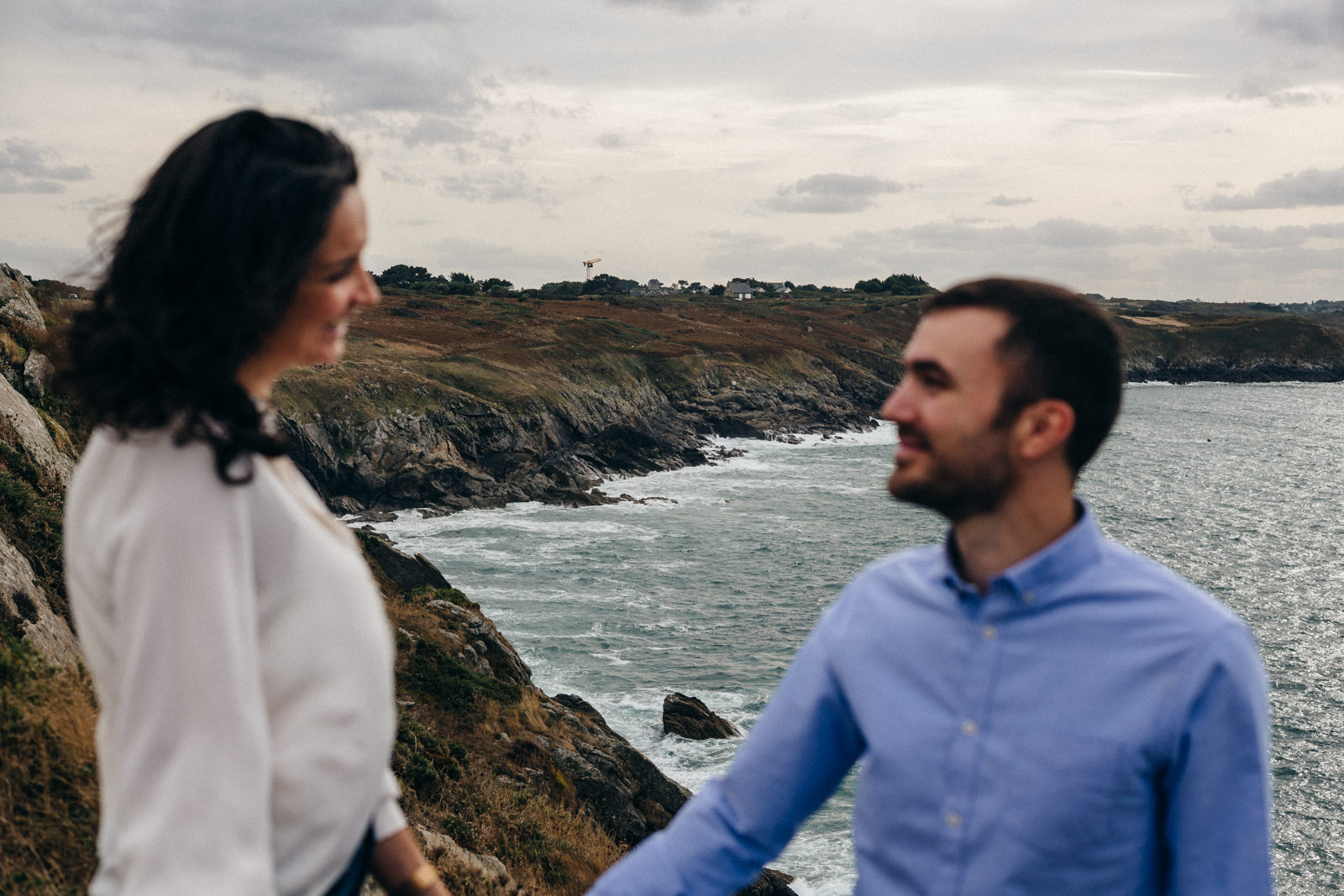 photo de couple à la plage