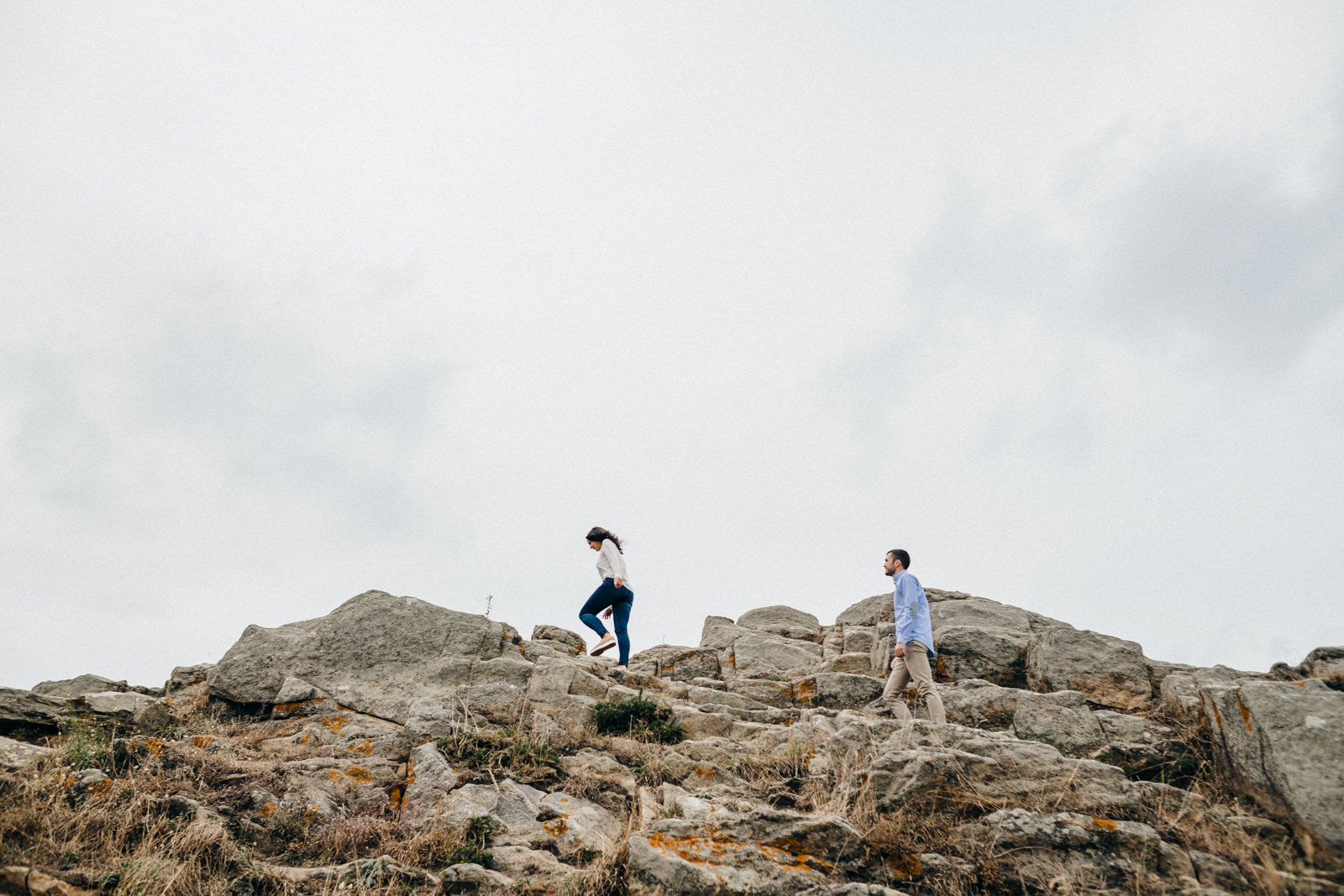 photo de couple à la plage