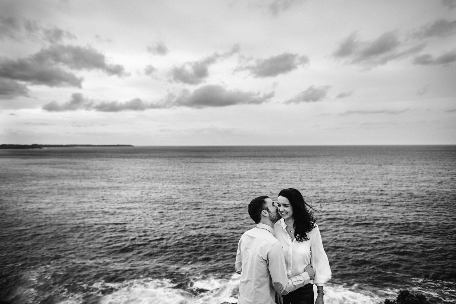 photo de couple à la plage