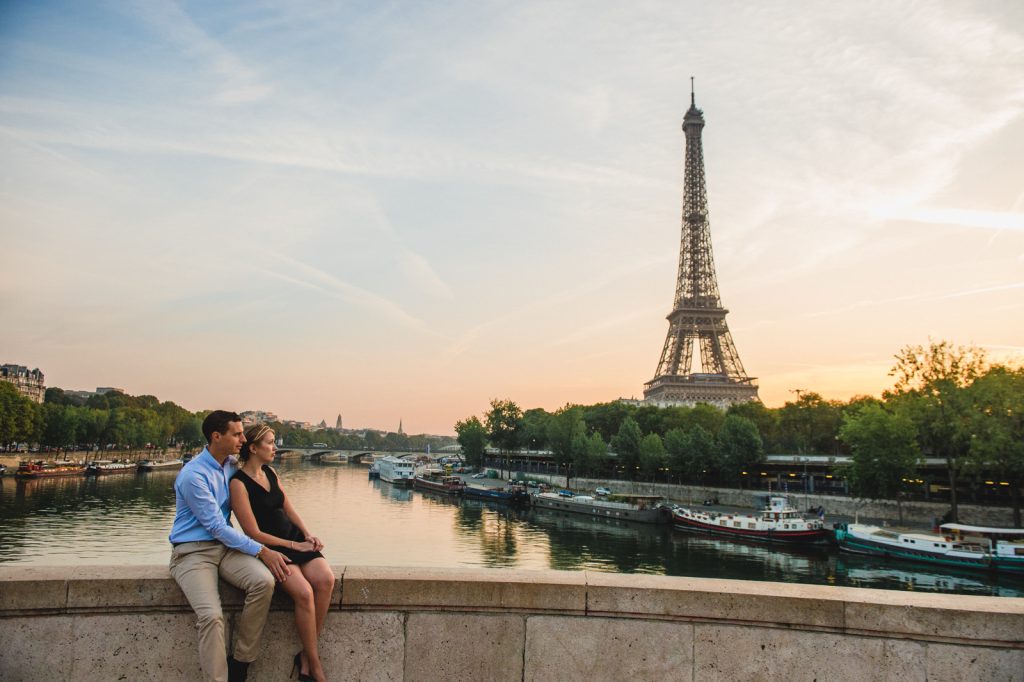 photo de couple à Paris